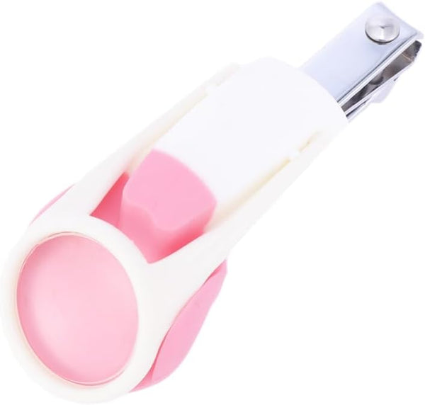 Nail Care Kit Pink Nail Clippers Tweezers and Scissors Portable Grooming Newborns