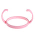 DGFJY 2 Pack 2 Count Baby Bottle Holder Feeding Bottles for Comotomo Easy Cleaning (Pink/Green) Easy Grip Plasic