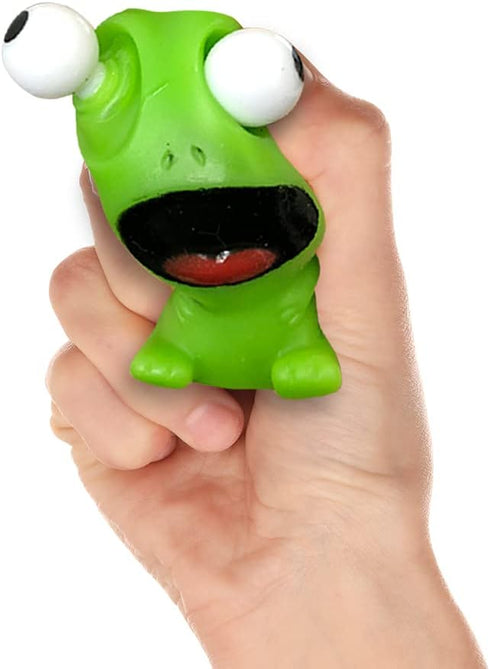 20 ArtCreativity PCS Squeezy Animal Fidget Toys with Pop Out Eyes, Fun Squeeze Stress Relief Toys for Kids, Ideal