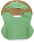 Silicone Baby Bibs, Adjustable Fit Waterproof Bibs for Baby Eating Supplies and Feeding