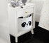 T&T Homewares Small Cute Panda Bear Basket for Kids Room Decor, Baby Shower, Baby Laundry Organizer