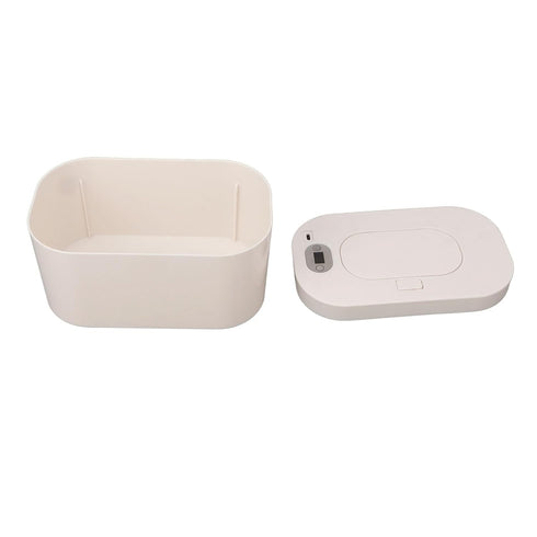 HURRISE Wet Wipe Warmer, Large Capacity LED Screen Heated Wipes Dispenser,Baby Wet Wipes Dispenser Portable Baby Wet