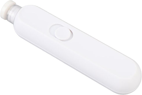 ZJchao Trimmer Electric Baby Nail Clipper Gentle Nail with Night Light for Newborns (White)