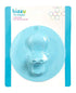 Hippo Tub Stopper, Soft and Flexible Silicone Bathrub Drain Plus, Baby and Toddler Bathtime Accessory, Blue