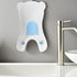 Totority Baby Wash Basin Ergonomic PP Material Newborn Toddler Portable Foldable Potty for Comfortable Bathing & Face