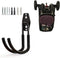 Wall Mount Baby Stroller Hanger, Steel Garage Tool Storage Organizer, Baby Stroller Rack Holder (Black)
