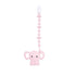 Set 3 Cute Animal Baby Food Grade Silicone Teether Toy with One Piece Design Pacifier Clip Holder,Teething Pain Relief