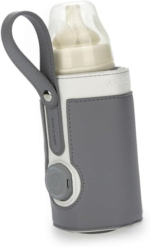 BESPORTBLE Portable USB Bottle Warmer for Breastmilk Adjustable Temperature Travel Warmer Bag for Moms Car-Compatible