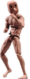 1/12 Scale Muscle Male Action Figure, 6in Flexible Strong Notaman Square Head Miniature Figure