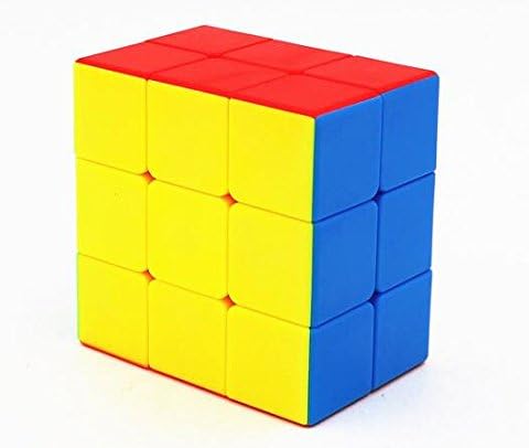 CuberSpeed 3x3x2 Stickerless Cuboid Cube - Magic Cube Tower Shaped 3x3x2