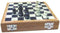 Soapstone Chess Set 8" - Indian Handmade Unique Gift Chess Board with Stone Inlay & Hand Carved Gorara Soapstone Pieces