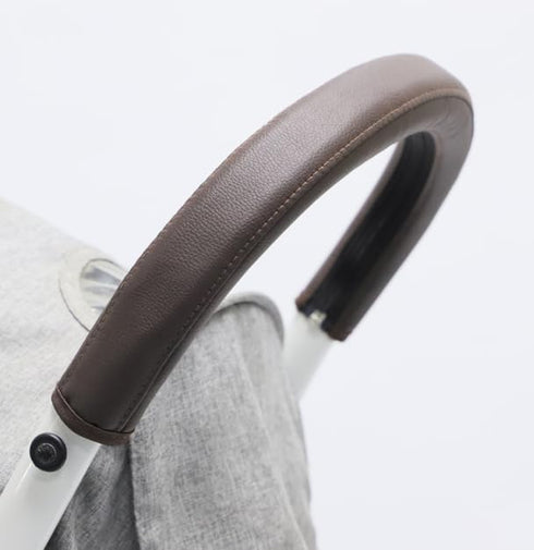 Baby Stroller Armrest Handle Sleeve Cover Baby Stroller Protective Handle Cover Stroller Accessories for Babyzen Yoyo Yoya Armrest Handle Zipper Bumper Protect Grip Bar Baby Pram Arm Case Cover
