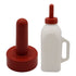 MODUODUO Calf Bottle with a Replacement Nipple 2.11 Quart Milk Feeder Nursing Feeding