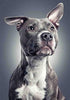 1000 Pieces Jigsaw Puzzles for Adults - Pit Bull Bulldog Classic Puzzle Game - Unique Gift Home Decor