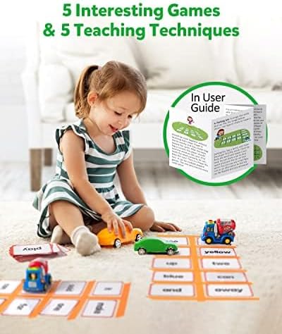 220 3 4 5 Coogam Sight Words Educational Flashcards - Dolch Sightwords Game with Pictures & Sentences,Literacy Learning