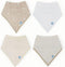 Little Unicorn Cotton Muslin with Fleece Bandana Bib