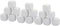 White EVA Foam Dices for Kids - Graffiti-Building Blocks, Creative Painting, 18PCS
