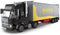 General Jim's Black Semi Truck Building Blocks Set 231mm Highly Detailed Model