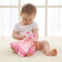 Apricot Lamb Stuffed Animals Security Blanket, Pink Pig Infant Nursery Character Blanket, 14 Inches