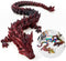 24" Large 3D Printed Dragon, Big 3D Dragon ,Giant 3-d Printed Dragons
