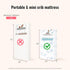 2-in-1 3 Dream On Me Breathable Dual-Sided Portable/Mini Crib Coil Mattress Firm Innerspring Core, Waterproof Vinyl