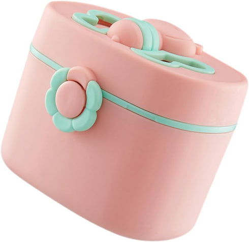 Milisten Happy Organic Formula Container Portable Milk Powder Box Storage Organizer for