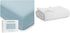 Comfy Cubs Muslin Fitted Crib Sheet and Waffle Weave Blanket Bundled -