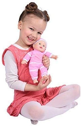 11 inch 11" The New York Doll Collection Soft Body Baby Doll in Gift Box - Doll Toy for Kids, Boys, Girls and Toddlers