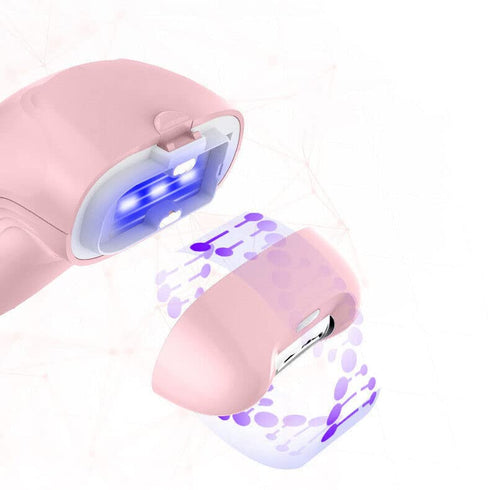 Harpra Trimmer Electric Nail Clipper Safe Cutter Baby Nail Manicure Pedicure Nail Care (Pink)