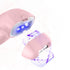 Harpra Trimmer Electric Nail Clipper Safe Cutter Baby Nail Manicure Pedicure Nail Care (Pink)