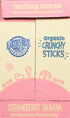 Earth's Best Organic Baby Food, Dissolvable Teething Snack for Babies 6 Months and Older, Strawberry Banana Crunchy Sticks, .56 oz Pack (Pack of 5)