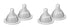 MAM 5oz, 0-3 Anti-Colic Baby Bottles, Slow Flow Nipples, Extra Slow Flow Nipples, Months