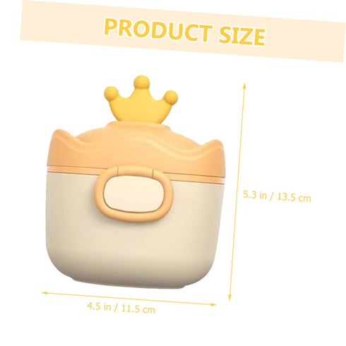 Kisangel Portable Formula Dispenser with Scoop Milk Powder Container for Travel and Storage Safe Non-Toxic Formula