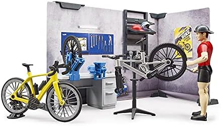 Bruder bworld 63120 Bike Shop and Service Playset