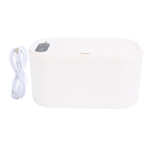 NOENNULL Baby Wipe Warmer Constant Temperature Portable USB Powered Wet Wipe Warmer Dispenser