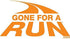 Gone For a Run Soft Microfiber Baby & Infant Bibs for Runners