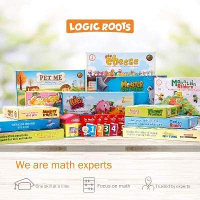 1 Multiplication and Division Game - Fun Math Board Game, Easy Start STEM Toy, Educational Gift for Kids (Girls