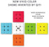 QY Toys Warrior W Speed Cube 3x3 - Stickerless Magic Cube Puzzles Toys (56mm) - Educational Toy to Improve