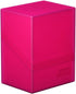 Ultimate Guard Boulder 80+ Classic Deck Case for 80 Double-Sleeved TCG Cards, Rhodonite, Secure Storage