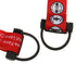 Hooshing Kids Baby Safety Seat Belt - Adjustable Supermarket Shopping Cart Belt, Chair Seat Belts Red