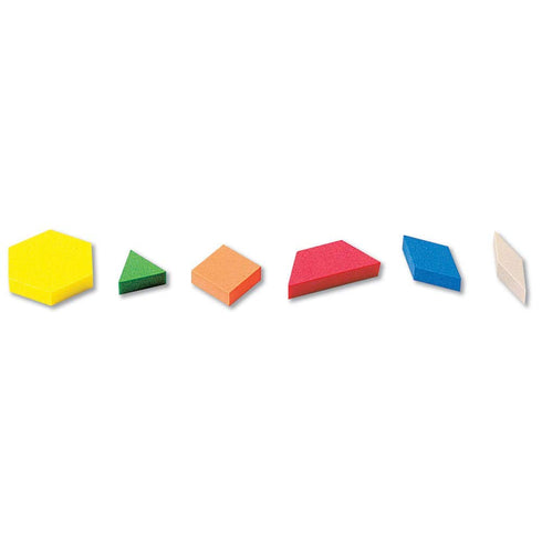 hand2mind Symmetry, (Set 250) Wood Pattern Blocks for Kids, Shapes for Kindergarten, Montessori Toys, Geometric Shapes