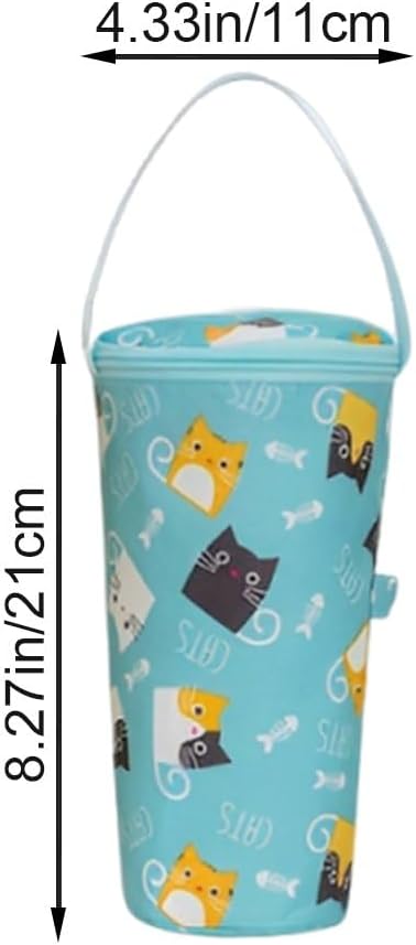 hzzsbu Portable Milk Tea Tote Bag Insulated Baby Bottle Bags Heat Preservation Bag Eco-Friendly Handbag Breastmilk