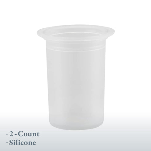 Ameda 2 Count Silicone Retail Diaphragms, Clear
