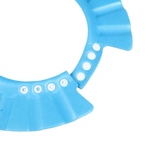 Comebachome Baby Shower Cap, Crown Shaped Toddler Bath Visor, Adjustable Baby Hair Washing Shield, Soft Silicone Baby
