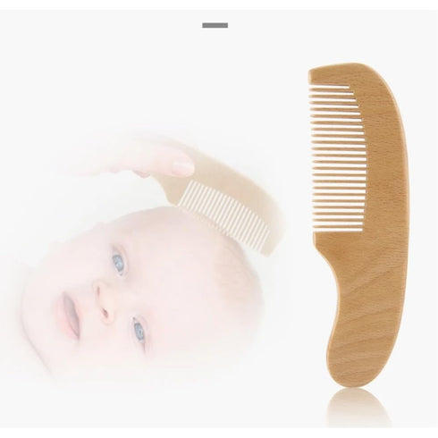 IEK Set) Baby Child Hairbrush Custom Engraved Wooden Brush for Newborn Baby Hair Brush Personalized Baby Comb Baby