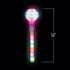 ArtCreativity Spinning Light Up Wand for Kids, 14-Inch LED Light Wand with Batteries Included