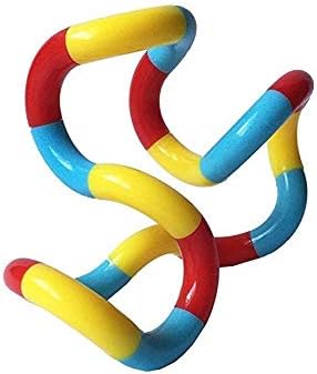 1 (1PC Tangle Jr. pcs Classic Sensory Original Fidget Toy Yellow)