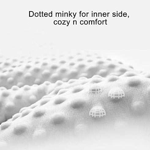 Carseat Cover for Girls, Winter Baby Car Seat Covers for Infant, Baby Carrier Cover Canopy with Window Zipper, Thick