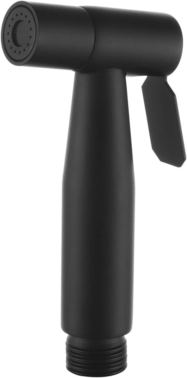 PDOLIGBDN Bidet Sprayer Head Black Shower Faucet Bidet Cloth Diaper Sprayer for Toilet
