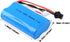 2 pcs 7.4V 1500Mah 15C SM2P Plug Li-ion Battery - for WPL C24 MN D90 RC Car, Remote Control RC Toys